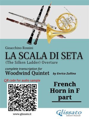 cover image of French Horn in F part of "La Scala di Seta" for Woodwind Quintet